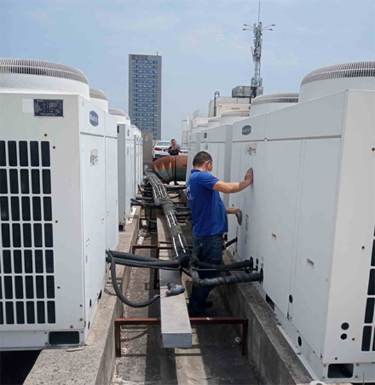 景东中央空调制热和不制冷系统维修方法